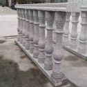 乐山 芝麻白圆形光面花瓶柱，栏杆
