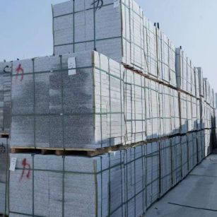 乐山 芙蓉白、大花白、小白花荔枝面成品地铺石