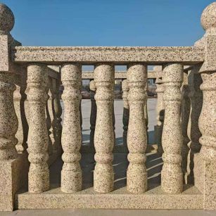 乐山 黄金麻栏杆（扶手，花瓶柱，将军柱）