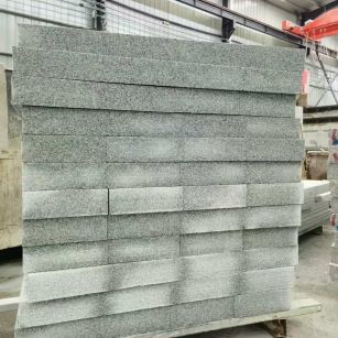 乐山 芝麻白10公分300*600广场地铺，A料定制，尺寸标准，厚薄均匀