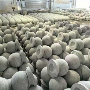 乐山石材挡车球