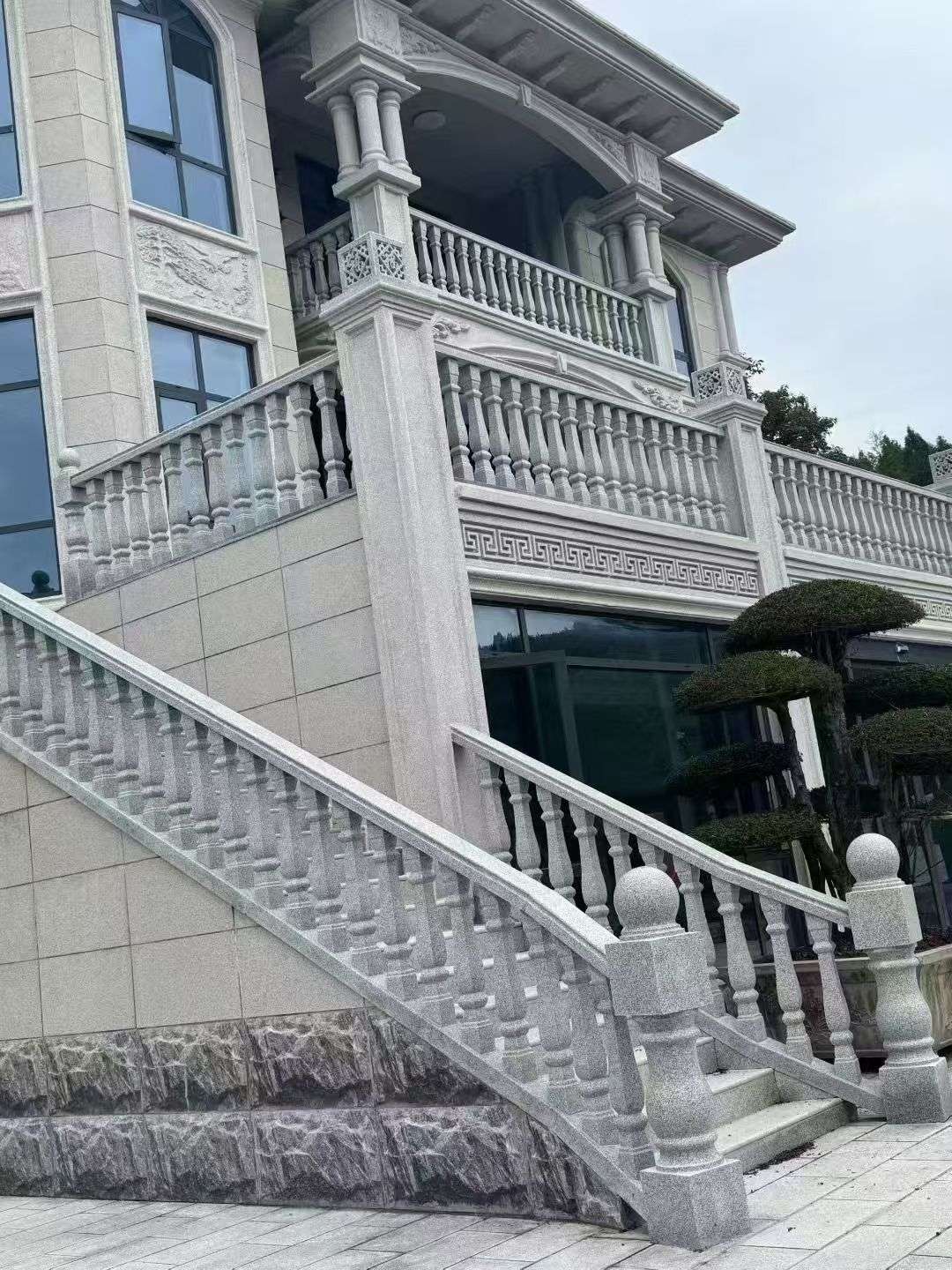 乐山 芝麻白别墅，栏杆