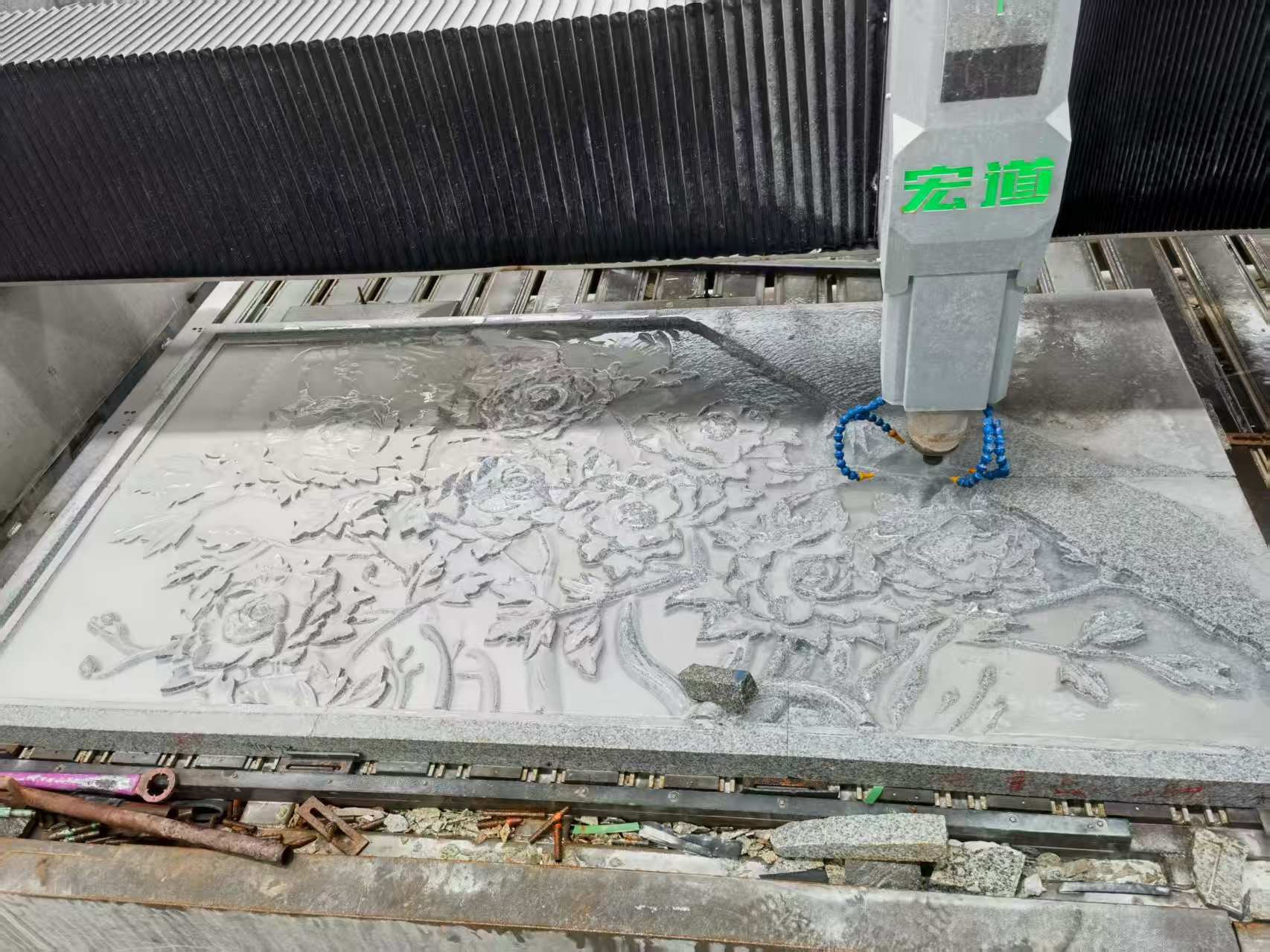 乐山 别墅墙面石材雕刻