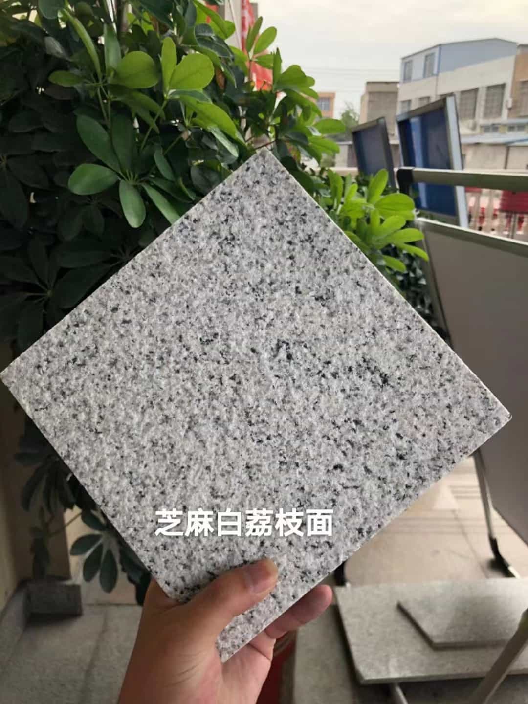 乐山 芝麻白荔枝面干挂