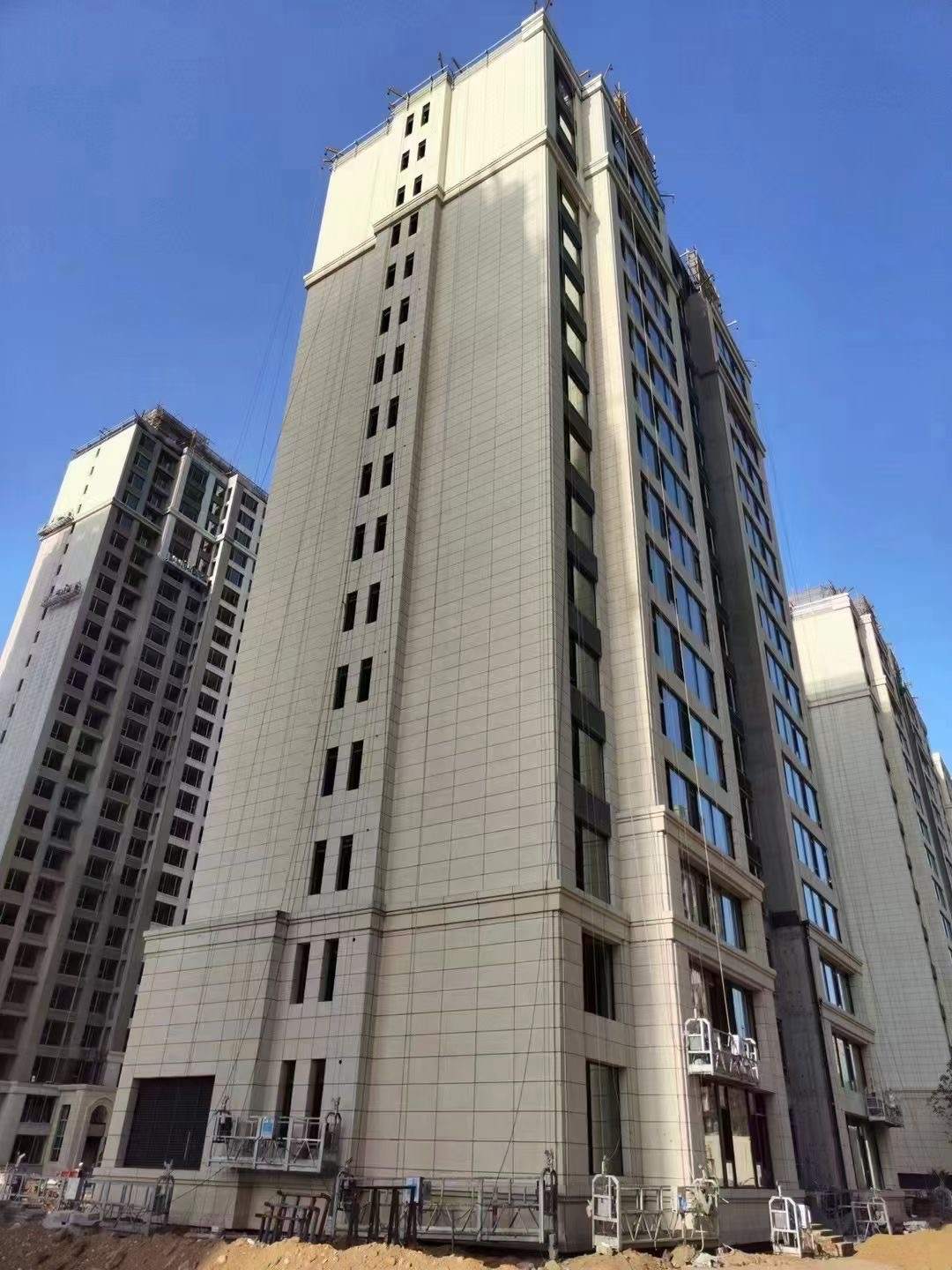 乐山黄金麻高端小区，外墙干挂